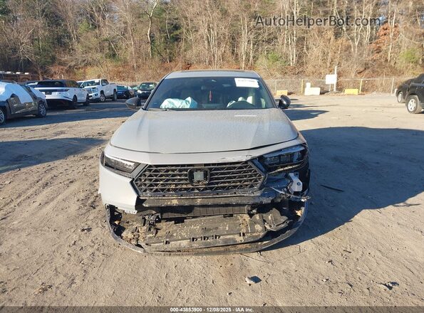 1HGCY2F77SA074293 2025 HONDA ACCORD HYBRID Серый Вид задней части салона