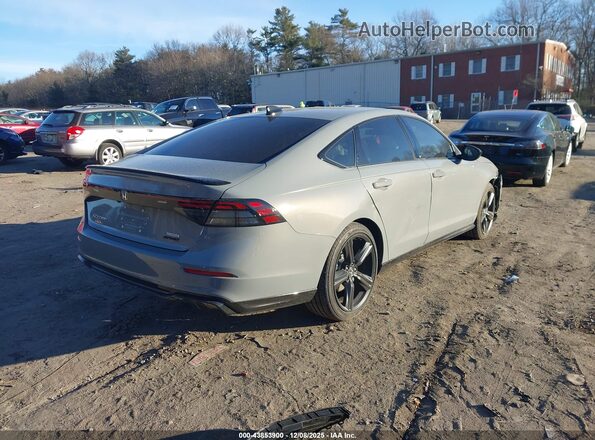1HGCY2F77SA074293 2025 HONDA ACCORD HYBRID Серый Задняя правая четверть