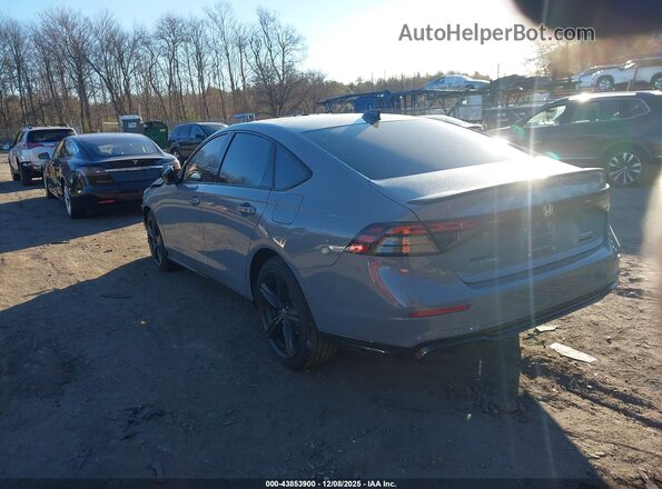 1HGCY2F77SA074293 2025 HONDA ACCORD HYBRID Серый Задняя левая четверть
