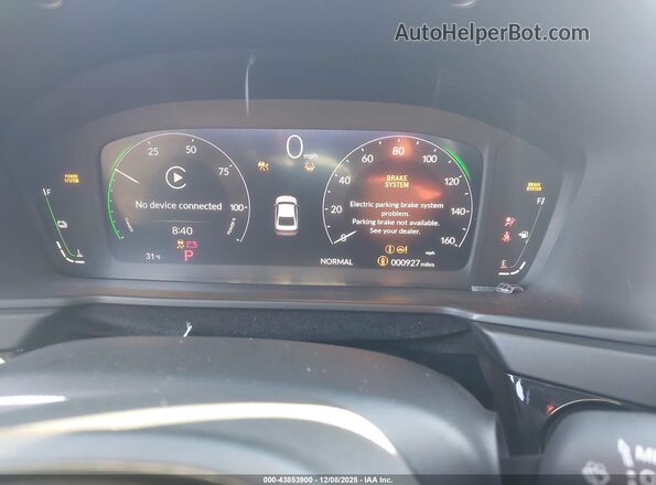 1HGCY2F77SA074293 2025 HONDA ACCORD HYBRID Серый 
