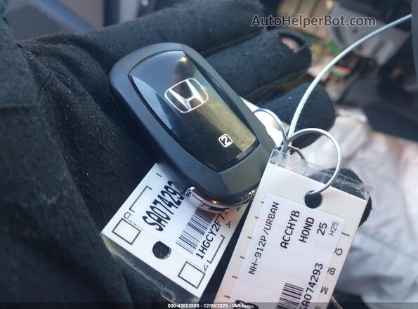 1HGCY2F77SA074293 2025 HONDA ACCORD HYBRID Серый Вид панели приборов