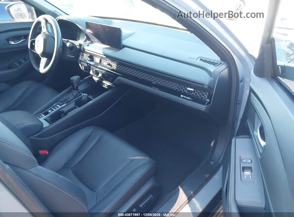 1HGCY2F7XRA070118 2024 HONDA ACCORD HYBRID Серый Вид салона спереди
