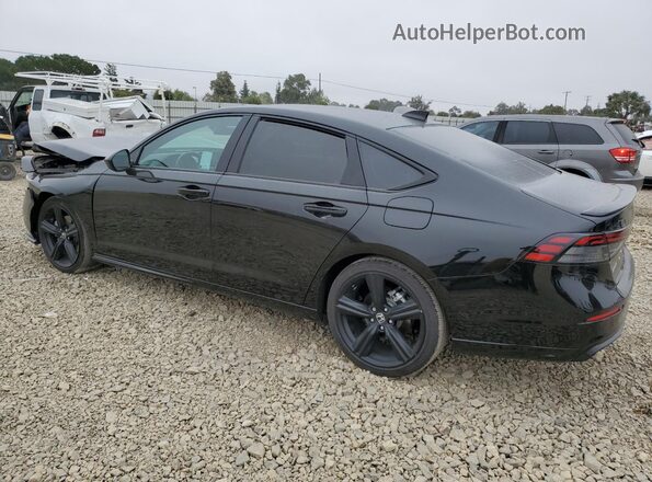 1HGCY2F7XSA018171 2025 HONDA ACCORD Черный Задняя левая четверть