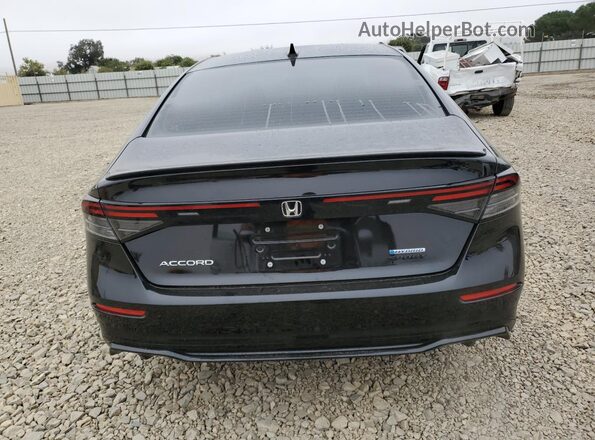1HGCY2F7XSA018171 2025 HONDA ACCORD Черный Вид сзади