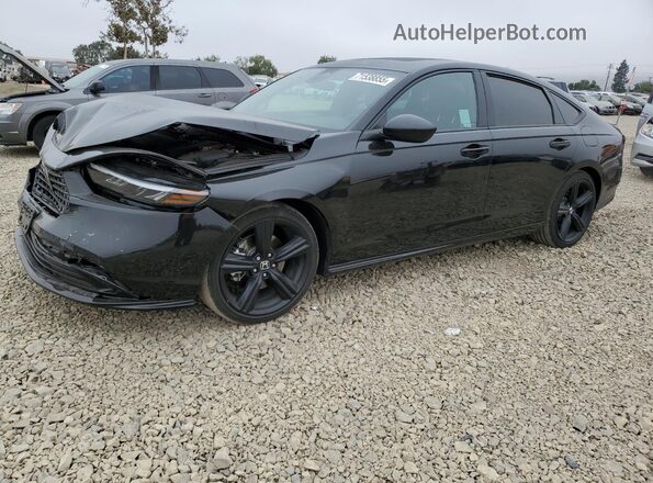 1HGCY2F7XSA018171 2025 HONDA ACCORD Черный Передняя левая четверть