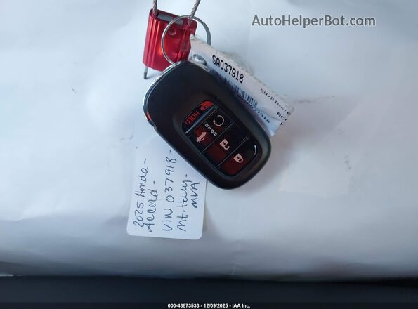 1HGCY2F80SA037918 2025 HONDA ACCORD HYBRID Dark Blue Вид панели приборов