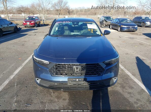 1HGCY2F80SA037918 2025 HONDA ACCORD HYBRID Dark Blue Вид щитка приборов