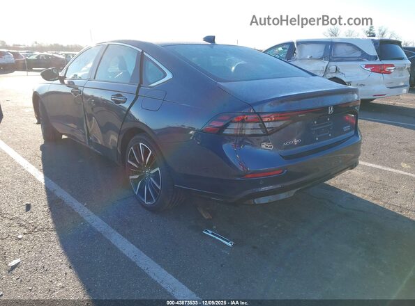 1HGCY2F80SA037918 2025 HONDA ACCORD HYBRID Dark Blue Задняя левая четверть