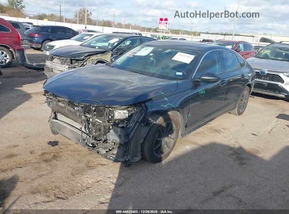1HGCY2F83PA062500 2023 HONDA ACCORD HYBRID Серый Передняя левая четверть