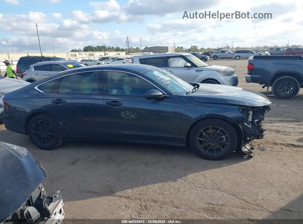 1HGCY2F83PA062500 2023 HONDA ACCORD HYBRID Серый Вид задней части салона