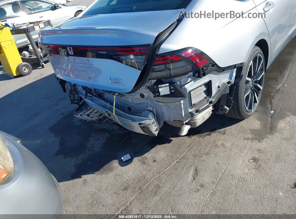 1HGCY2F84RA044882 2024 HONDA ACCORD HYBRID Silver წინა ხედი