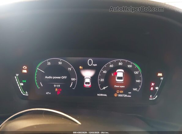 1HGCY2F85SA085771 2025 HONDA ACCORD HYBRID Белый Вид задних сидений