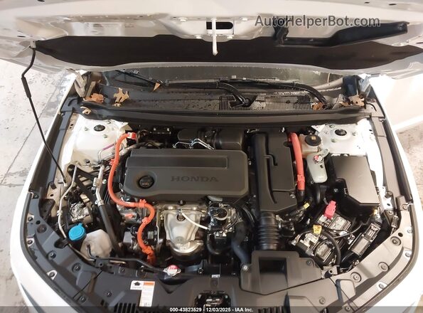 1HGCY2F85SA085771 2025 HONDA ACCORD HYBRID Белый Вид сзади