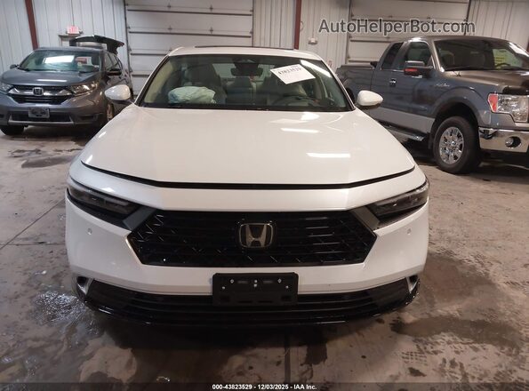 1HGCY2F85SA085771 2025 HONDA ACCORD HYBRID Белый Вид задней части салона