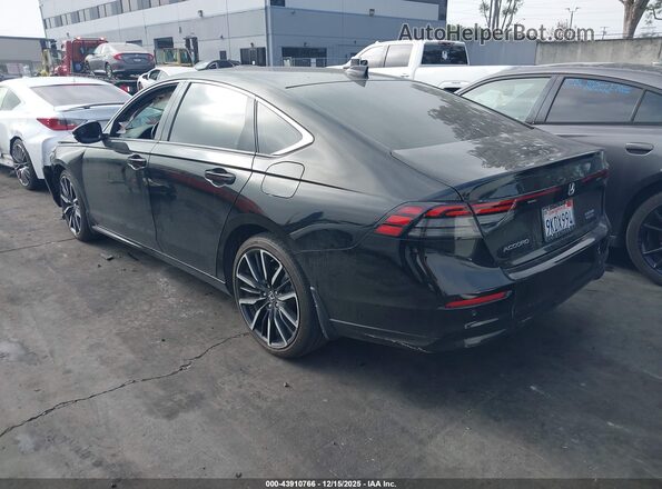 1HGCY2F89RA010372 2024 HONDA ACCORD HYBRID Черный Задняя левая четверть