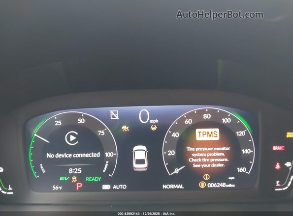 1HGCY2F89SA036072 2025 HONDA ACCORD HYBRID Серебряный Вид задних сидений