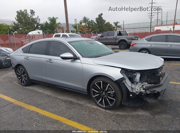 1HGCY2F89SA036072 2025 HONDA ACCORD HYBRID Серебряный Передняя правая четверть
