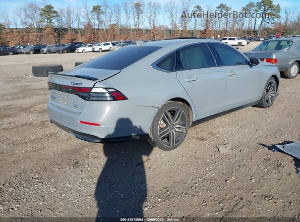 1HGCY2F8XSA004618 2025 HONDA ACCORD HYBRID Серый Задняя правая четверть