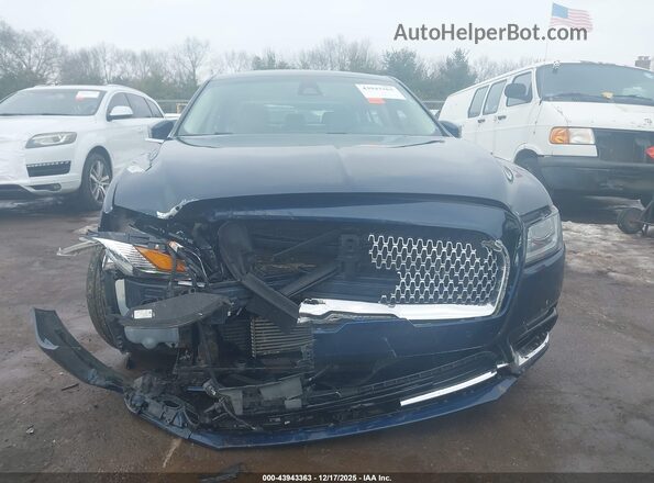 1LN6L9TP7H5600944 2017 LINCOLN CONTINENTA Dark Blue Вид спереди