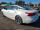 2018 Nissan Maxima 3.5 Platinum White vin: 1N4AA6AP0JC389051