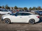 2018 Nissan Maxima 3.5 Platinum White vin: 1N4AA6AP0JC389051