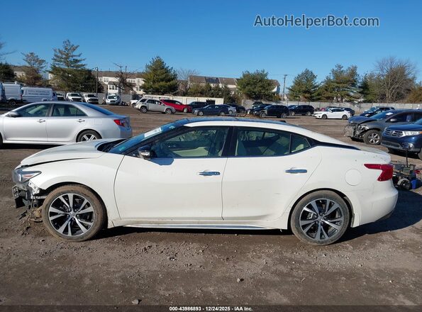 1N4AA6AP0JC389051 2018 NISSAN MAXIMA White Панорамний вид салону 360°