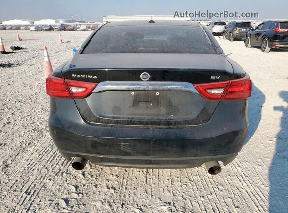 1N4AA6AP1HC416283 2017 NISSAN MAXIMA Black Widok z tyłu