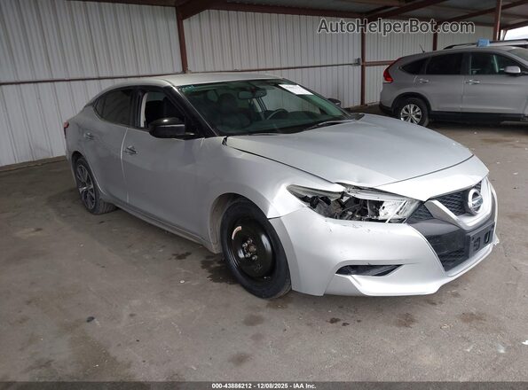 1N4AA6AP4GC433593 2016 NISSAN MAXIMA Серебряный Передняя правая четверть