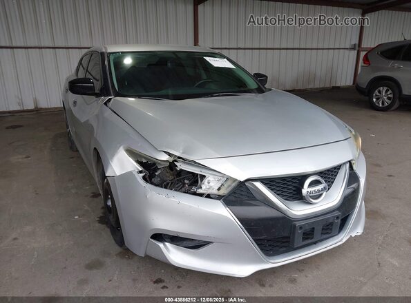 1N4AA6AP4GC433593 2016 NISSAN MAXIMA Серебряный Вид спереди