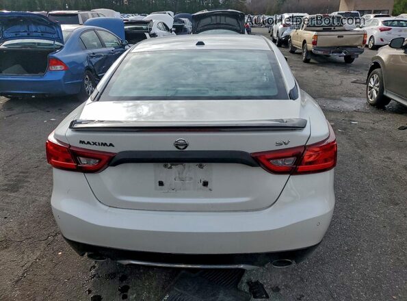 1N4AA6AP5GC377423 2016 NISSAN MAXIMA Белый Вид сзади