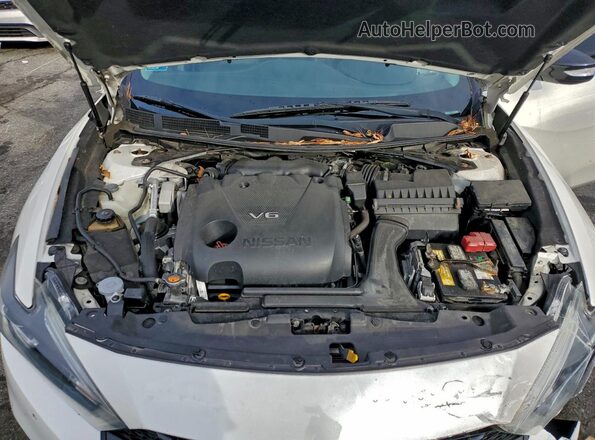 1N4AA6AP5GC377423 2016 NISSAN MAXIMA Белый Вид задней части салона