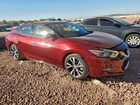 2016 Nissan Maxima 3.5s Burgundy vin: 1N4AA6AP6GC447088