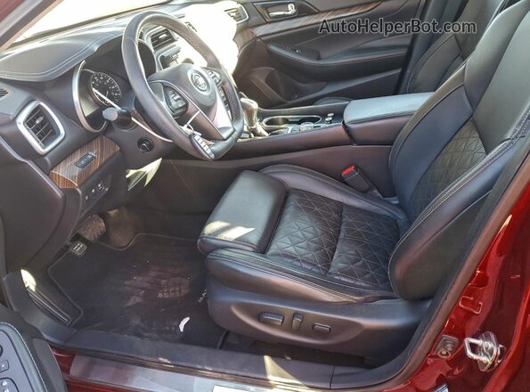 1N4AA6AP6GC447088 2016 NISSAN MAXIMA Burgundy Vista interior delantera
