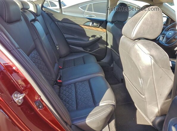 1N4AA6AP6GC447088 2016 NISSAN MAXIMA Burgundy Vista de los asientos traseros