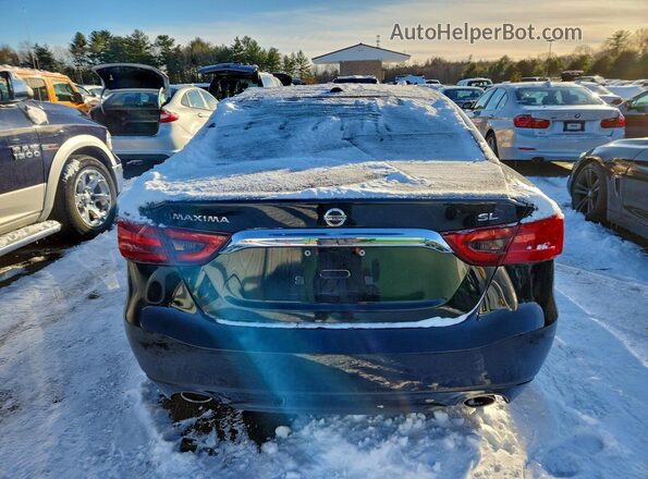 1N4AA6AP7GC387449 2016 NISSAN MAXIMA Black უკანა ხედი