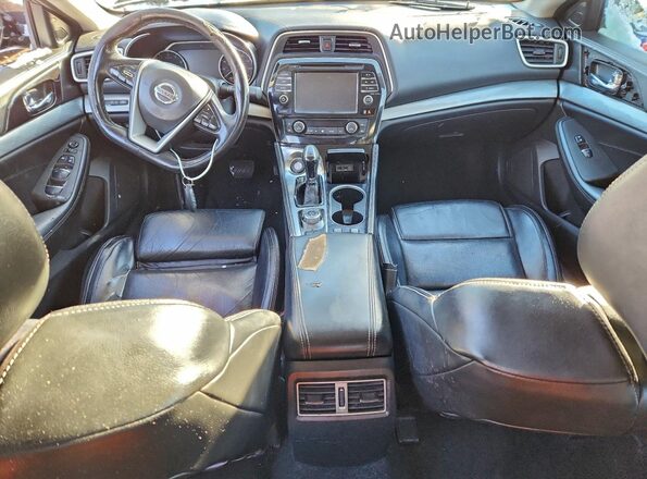 1N4AA6AP7GC387449 2016 NISSAN MAXIMA Black წინა პანელის ხედი