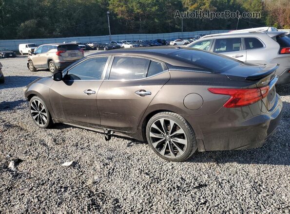 1N4AA6AP8GC380218 2016 NISSAN MAXIMA Brown უკანა მარცხენა