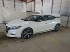 2018 Nissan Maxima 3.5s White vin: 1N4AA6AP8JC378461
