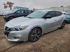 2018 Nissan Maxima 3.5s Silver vin: 1N4AA6APXJC397867