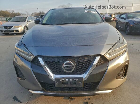 1N4AA6AV0KC374209 2019 NISSAN MAXIMA Серый Вид спереди
