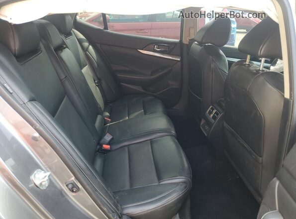 1N4AA6AV2KC371148 2019 NISSAN MAXIMA Серый Вид задних сидений