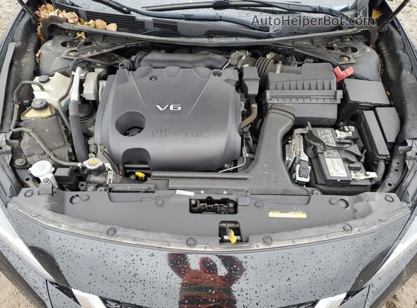 1N4AA6AV5KC377073 2019 NISSAN MAXIMA Черный Вид задней части салона