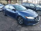2020 Nissan Maxima Sv Xtronic Cvt Blue vin: 1N4AA6CV2LC372721