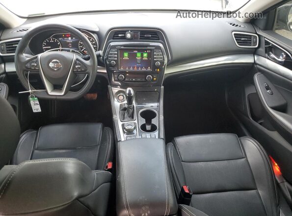 1N4AA6CV2MC508430 2021 NISSAN MAXIMA Черный Вид панели приборов