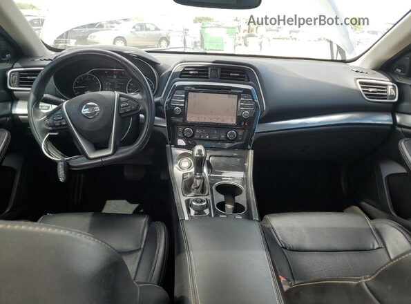 1N4AA6DV3LC372032 2020 NISSAN MAXIMA SL Gray Dashboard view