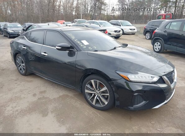 1N4AA6DV7LC360952 2020 NISSAN MAXIMA SL Черный Передняя правая четверть