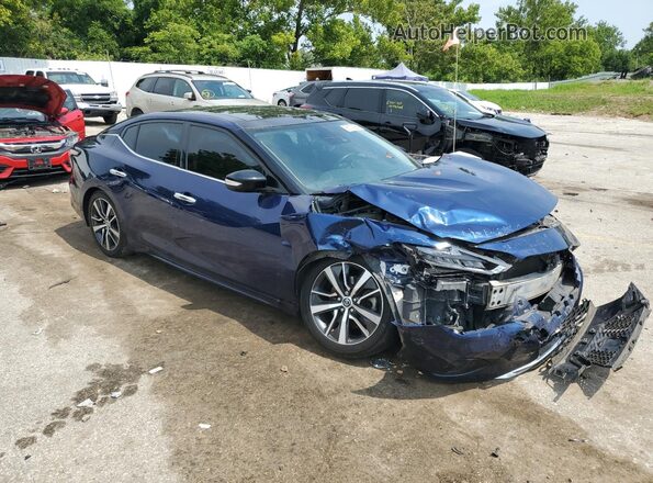 1N4AA6DV8LC372530 2020 NISSAN MAXIMA SL Blue Առջևի աջ