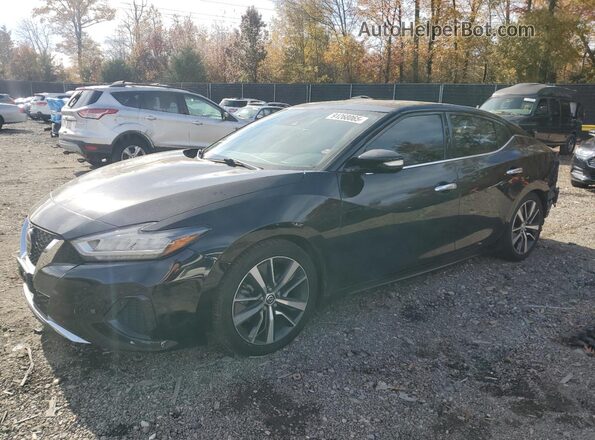 1N4AA6DVXLC368124 2020 NISSAN MAXIMA SL Черный Передняя левая четверть