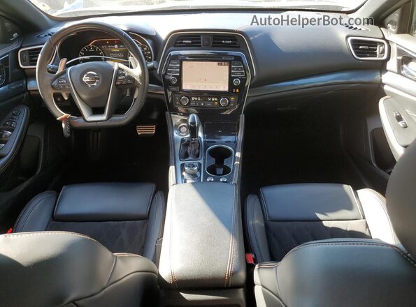 1N4AA6EV0MC502428 2021 NISSAN MAXIMA SR Gray Widok deski rozdzielczej