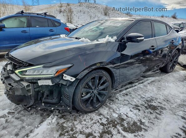 1N4AA6EV0PC506502 2023 NISSAN MAXIMA SR Black Vista tres cuartos delantera izquierda